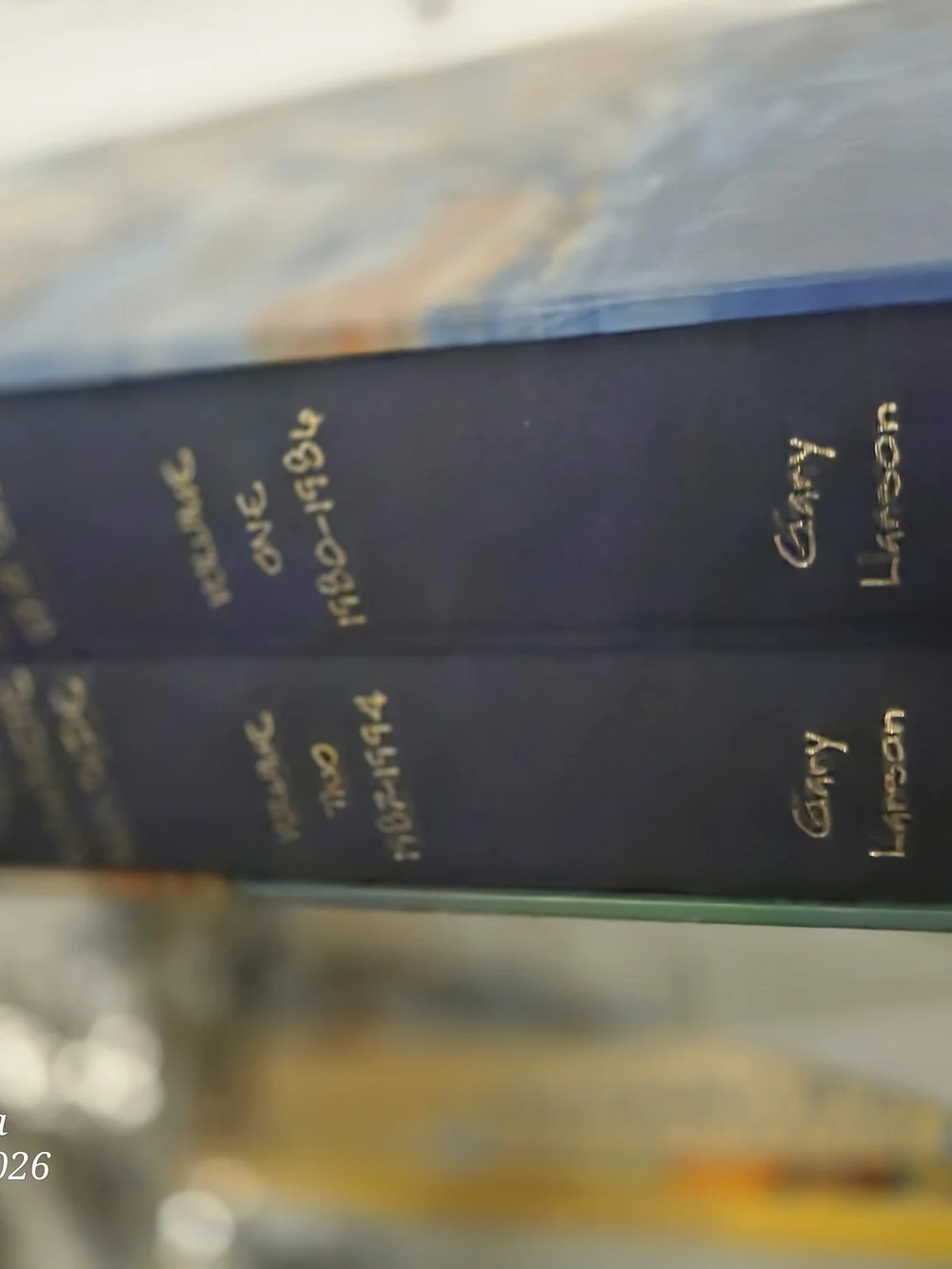 Classic Brown Decorative Book Set - Gary Larson 2 Sets Total 7 Books